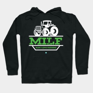 Cool Farm Tractor Man i love farming Gift Hoodie